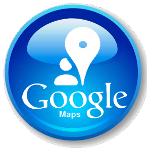 Google maps icona bianca